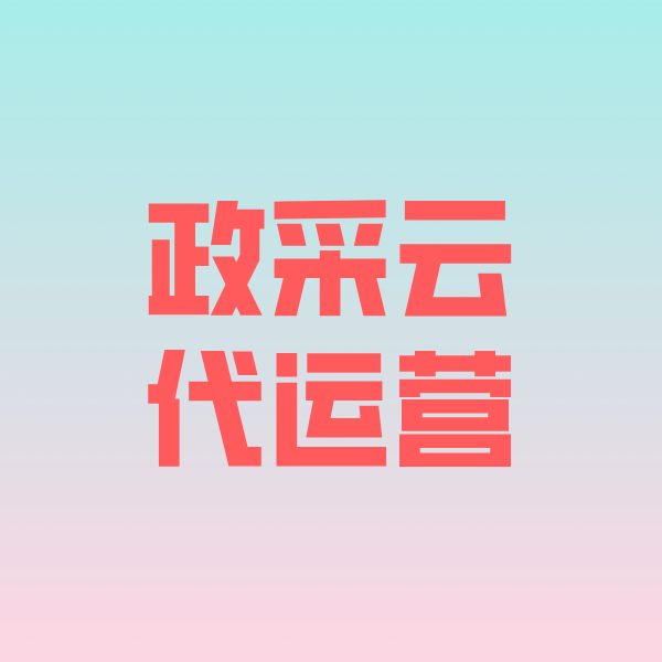 海陵政采云代运营